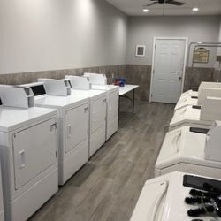 Laundry, all new Speed Queen machines, A/C Open. 24/7. Coded entry .