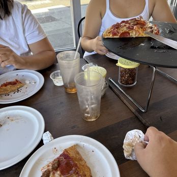 Big Slice Pizza - Large pizza was filling. - Pizza Near Me - Fullerton, California