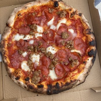 Buona Forchetta - Sausage and pepperoni pizza!! - Pizza Near Me - Encinitas, California