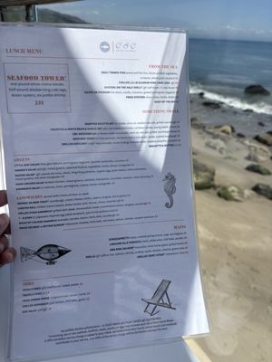 Menu photo 4 Carbon Beach Club Malibu, CA Menu photo 4 Carbon Beach Club Malibu, CA