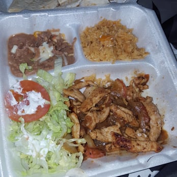 Los Arcos Restaurant - Chicken&shrimp Fajitas where's the shrimp?? And bell pepper?? Just plain Nastyy - Mexican Near Me - Mount Prospect, Illinois Los Arcos Restaurant - Chicken&shrimp Fajitas where's the shrimp?? And bell pepper?? Just plain Nastyy - Mexican Near Me - Mount Prospect, Illinois
