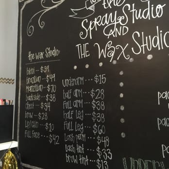 The Spray Studio - Waxing prices . I love this place. So clean, organized, and professional. - Spray Tanning Near Me - Burbank, California