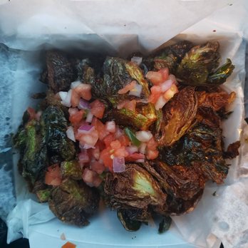 El Pollo Guapo - Crispy Brussels ($5) - Tapas/Small Plates Near Me - Newington, Connecticut El Pollo Guapo - Crispy Brussels ($5) - Tapas/Small Plates Near Me - Newington, Connecticut