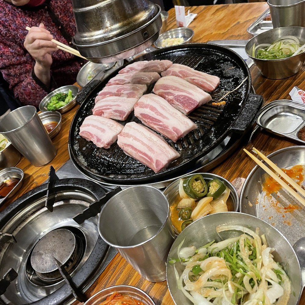 Jongro BBQ Flushing - Pork belly - Korean Near Me - Flushing, New York