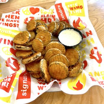Wing Stand - The Fried Pickles - you should! - Chicken Wings Near Me - Mission, Kansas