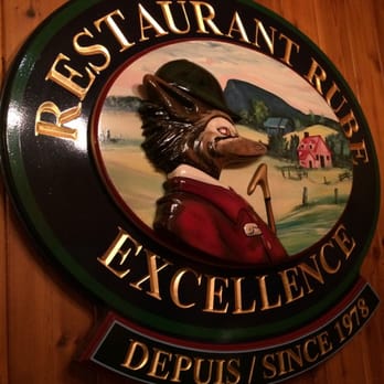 Restaurant Rube - Panneau intérieur. - Seafood Near Me - Rigaud, Quebec Restaurant Rube - Panneau intérieur. - Seafood Near Me - Rigaud, Quebec