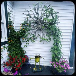 Carriage House Antiques - Outdoor garden