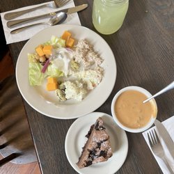 Soup and salad bar