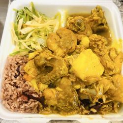 Hop A Long's Jamaican Kitchen - Curried Chicken