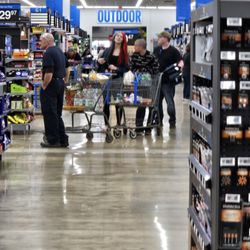 Walmart - Long lines!