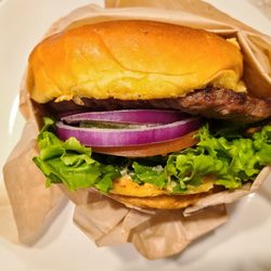 The Hitch Burger Grill - Rancho Cucamonga - Classic Burger with cheddar