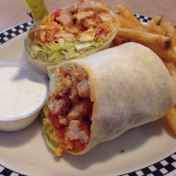 Cafe South - Buffalo Chicken Wrap - Breakfast & Brunch Near Me - Charlotte, North Carolina