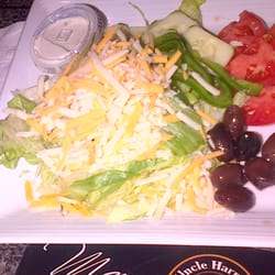Scores Gentlemen's Club Savannah - House salad was so good there were only a couple of pieces of lettuce left on my plate