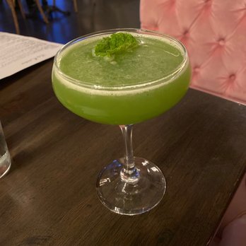 Tula Kitchen - Cool as a Cucumba (corzo anejo, muddled cucs/mint, agave & fresh lime) yum! - Vegan Near Me - Bay Shore, New York