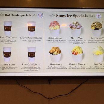 Teaspoon - Snow ice specials - Desserts Near Me - San Francisco, California