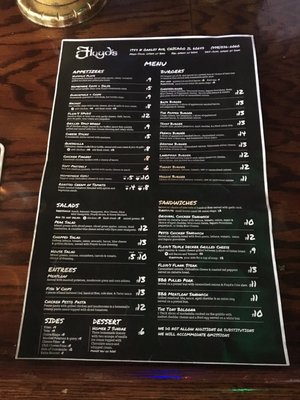 Menu photo 1 Floyd's Pub Chicago, IL