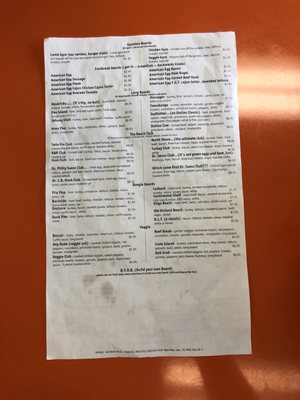 Menu photo 3 7th St. Café Frederick, MD