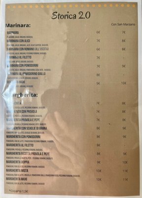 Menu photo 2 Pizzeria Michele Naples, NA