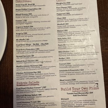 Providence Coal Fired Pizza - Food Menu - Pizza Near Me - Providence, Rhode Island