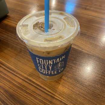 Fountain City Coffee - Coconut Mac Iced Latte - Coffee & Tea Near Me - Columbus, Georgia