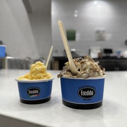 Vanilla & Oreo gelato