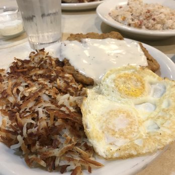Lily's Cafe - Country Fried Steak and Eggs $9.45 - American Near Me - Newhall, California