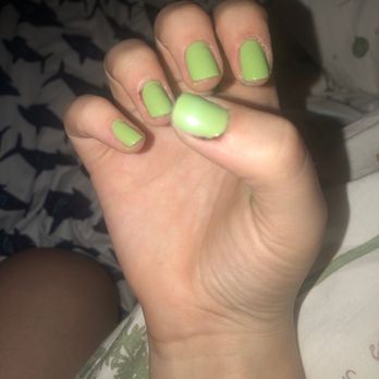 HD Nails - You can see here the blood on my thumb and ring finger as well as how bad the top coat is - Nail Salons Near Me - Tarzana, California HD Nails - You can see here the blood on my thumb and ring finger as well as how bad the top coat is - Nail Salons Near Me - Tarzana, California