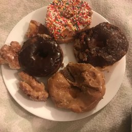 Expertly smashed in the bag donuts