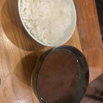 Tonkatsu Tamafuji - Hokkaido Rice and Red miso soup with tofu & seaweed - Japanese Near Me - Honolulu, Hawaii Tonkatsu Tamafuji - Hokkaido Rice and Red miso soup with tofu & seaweed - Japanese Near Me - Honolulu, Hawaii