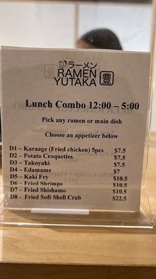 Menu photo 6 Ramen Yutaka Aurora, ON