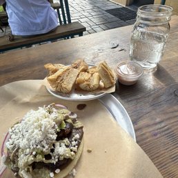 Vegetarian Arepa