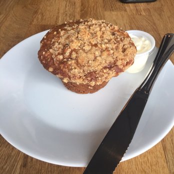 District Cafe & Bakery - Carrot Muffin - Cafes Near Me - Edmonton, Alberta
