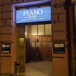 Piano Bar - New entrance in new location on Koubkova