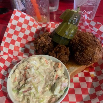 Watson's Shack & Rail - Nashville Hot Chicken and Creamy Coleslaw - Bars Near Me - Champaign, Illinois Watson's Shack & Rail - Nashville Hot Chicken and Creamy Coleslaw - Bars Near Me - Champaign, Illinois