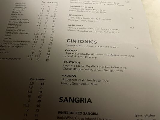 Menu photo 7 Barcelona Wine Bar Dallas, TX
