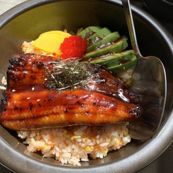 Fuji at Ink Block - Eel over fried rice - Japanese Near Me - Boston, Massachusetts Fuji at Ink Block - Eel over fried rice - Japanese Near Me - Boston, Massachusetts