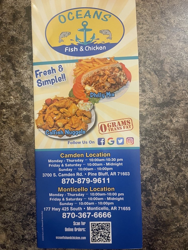 Food from Ocean's Fish & Chicken