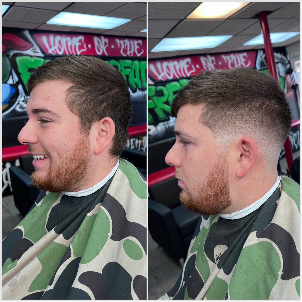 Fresherfades Barbershop Logo