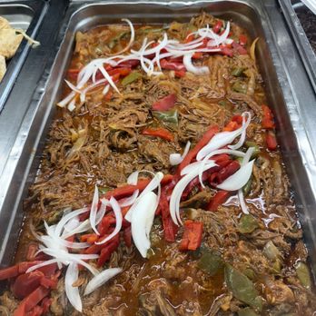 El Palacio De Los Jugos - Ropa Vieja (Cuban Flank Steak Stew with onions, peppers). Not spicy. - Latin American Near Me - Miami, Florida