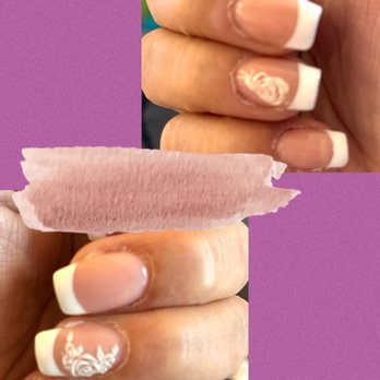Bliss Nail Lounge - Beautiful rose nail designs. - Nail Salons Near Me - Fort Myers, Florida
