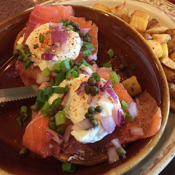 Another Broken Egg Cafe - Smoked Salmon Benny - Breakfast & Brunch Near Me - Dunwoody, Georgia