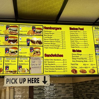 Luis Burgers - Menu - Mexican Near Me - Bakersfield, California Luis Burgers - Menu - Mexican Near Me - Bakersfield, California