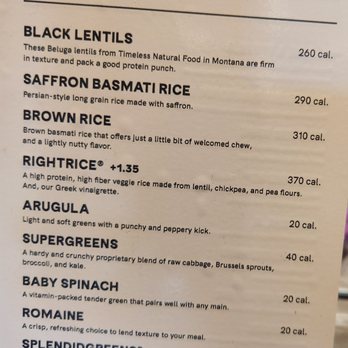 CAVA - Base: pick 1 or 50/50 - Mediterranean Near Me - Irvine, California