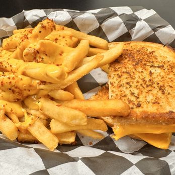 The Big Garlic - The GGC (Garlic Grilled Cheese) - Burgers Near Me - Stevens Point, Wisconsin