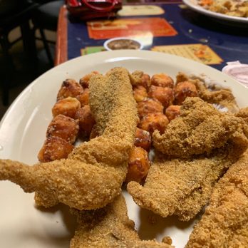 Jan's River Restaurant - Fish fillet and sweet potato bites mmm - Seafood Near Me - Shreveport, Louisiana Jan's River Restaurant - Fish fillet and sweet potato bites mmm - Seafood Near Me - Shreveport, Louisiana