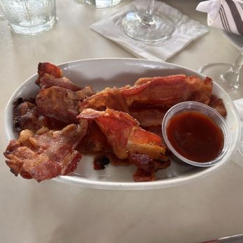 Glass & Vine - Applewood Smoked Bacon - New American Near Me - Miami, Florida Glass & Vine - Applewood Smoked Bacon - New American Near Me - Miami, Florida