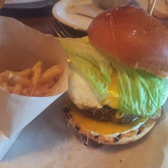 Flying Pig Pub & Kitchen - Half pound all natural cab ground chuck burger - Pubs Near Me - Oceanside, California