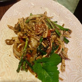 Korean Grille - Squid Bokeum - Korean Near Me - Quincy, Massachusetts