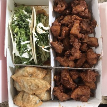 Crunchik'n - Popcorn chicken, pork and chicken tacos, pork and chicken gyoza (dumplings) - Korean Near Me - Ocean City, New Jersey Crunchik'n - Popcorn chicken, pork and chicken tacos, pork and chicken gyoza (dumplings) - Korean Near Me - Ocean City, New Jersey