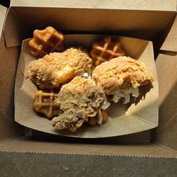 Chicken and waffle sliders?